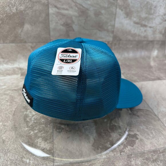 Titleist Monterey Reef Blue White Black Fitted Golf Cap Pick Your Size! - Picture 10 of 14